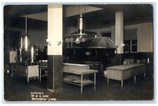 c1910's Kitchen Interior View MWA Sanitarium Woodmen CO RPPC Photo Postcard picture