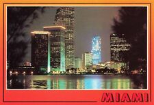 Postcard Miami's Breathtaking Skyline Lighting Up the Night, Miami Florida picture
