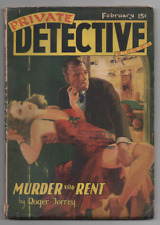 Private Detective Vol 8.3 Feb 1941 Parkhurst Blonde Red Dress GGA Cvr picture
