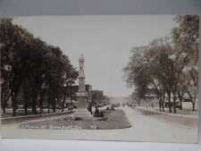 Brookfield Missouri North Main Street Real Photo Postcard Sinclair Gas Station picture