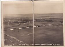 Original WWI Aerial Photo US 2nd CAS AVIATION FIELD 19 February 1919 Airfield S picture