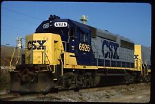 Original Rail Slide - CSXT 6926 Tampa FL 12-22-1991 picture