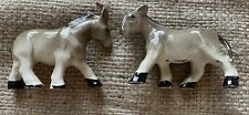 Bone China Donkey Pair - Made In Japan picture