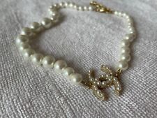 Chanel jewelry 1 cc logo necklace with pearls picture