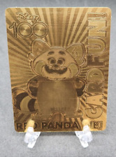 Red Panda Mei 2023 Card Fun Disney 100 Years of Wonder Gold 30/100 US Seller picture
