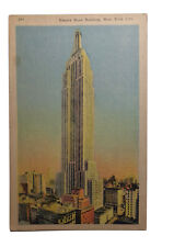 1940 Empire State Building New York Postcard picture