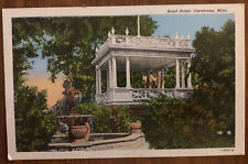 Owatonna, MN Central Park Band Stand Steele County Minnesota Vintage Postcard picture