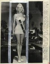 1954 Press Photo Miss Arizona Beth Andre, Miss America Honors, Phoenix picture