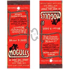 Vintage Matchbook Cover Mogull's Film & Camera Exchange New York City 1940s picture