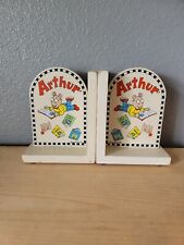 Arthur Book Ends Marc Brown Animated Series Cartoon Beige Vintage 90’s picture