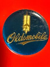Beautiful vintage OLDSMOBILE KEYCHAIN, vivid red, striking blue, stunning gold picture