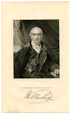 RICHARD WELLESLEY MARQUIS, British Governor of India, 1829 Steel Engraving 9707 picture