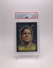 1976 Topps Star Trek Sticker #1 James Kirk PSA 10 Autograph William Shatner picture