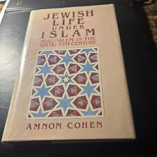 Jewish Life Under Islam By Amnon Cohen 1984 First Edition Interesting Read picture