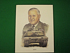 ABRAMS Desert Storm War Tank Art Print Jody Harmon picture