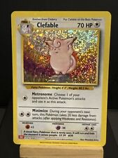 Pokemon Card Clefable 014/034 Classic Collection Holo Rare Near Mint picture