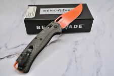 Benchmade Taggedout Hunting Knife with Black Carbon Fiber Handle MOD 15535OR picture