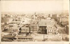 RPPC El Paso,TX Bird's Eye View of Downtown Texas Real Photo Post Card Vintage picture