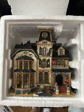 Lemax Spooky Town GREAVES Manor 2000 w/box As Is picture