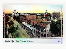 Bird's-Eye View, Tampa, Florida 1905 Postcard [HOLOGRAPHIC SILVER] GleeBeeCo picture