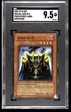 2002 Yu-Gi-Oh SDK-041 Lord of D. Starter Deck: Kaiba Super Rare SGC 9.5 picture