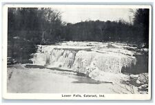 c1940's Lower Falls Trees Scene Cataract Indiana IN Unposted Vintage Postcard picture