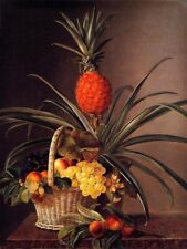 Dream-art Oil painting Johan-Laurentz-j.L.-Jensen-Still-Life-with-Fruits-and-Pin picture
