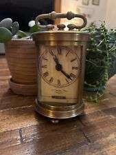 15 cadogan Place Brass Clock Made In London  picture