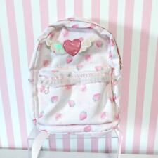 Swimmer swimmer strawberry heart Rucksack Bag Backpack Kids Pink Lace Wings Rare picture