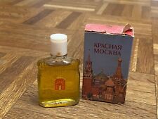 Vintage 1988 Soviet USSR Krasnaya  Moskva RED MOSCOW Perfume New Original Box picture
