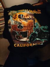 San Jose Harley-Davidson California XXL Black Graphic T-shirt Excellent Cond. picture