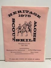 Heritage 1975 Boy Scout Skill Booth Guide St. Louis, St. Pius X High Scho picture
