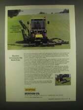 1985 Bunton Multi-Trac Grounds Maintenance Tractor Ad picture