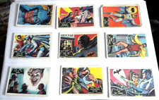 BATMAN (Pink back) Full Set A&BC (Black Cowl/Bat) 55 Gum Cards 1966 abc Rare picture
