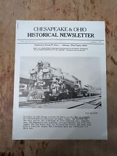 VTG Chesapeake And Ohio Railroad Historical Newsletter October 1971 Steam Engine picture