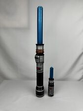Hasbro Star Wars Blue Telescoping Lightsaber Obi-Wan Kenobi C-086E 2009 Tested picture
