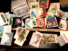 Beautiful Vintage Christmas Cards … Great Assortment (Unused) picture