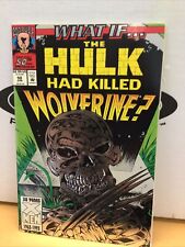 Marvel Comics What If…The Hulk Had Killed Wolverine? 50 1993 picture