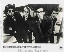 1980 Press Photo Elvis Costello & The Attractions, Music Group - lrp93121 picture