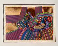 Jimmy Pike Australian Aboriginal Signed Screenprint, liimited ed., 40/85 picture