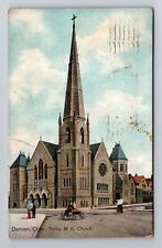 Denver CO- Colorado, Trinity ME Church, Religion, Antique Vintage c1911 Postcard picture