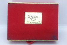 Vintage Congress Playing Cards 2 Decks Cel-U-Tone Finish Frisco Original Box picture