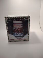 1993 Budweiser Holiday Stein mug beer brewery Special Delivery  picture