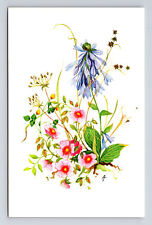 Flower Painting by Unknown Artist Postcard picture