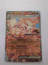 Pokemon Card Arcanine EX 032/198 Scarlet & Violet Double Rare NM picture