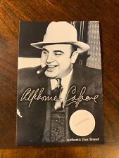 Al Capone Hair Strand Lock Relic Collectible Mafia Chicago Gangster Gang museum picture