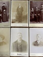 Aspen Colorado Antique Cabinet Card Photo Lot From Same Family Identified picture
