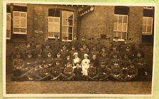WW1 British Troops Nurses RPPC Vintage Postcard Social History picture