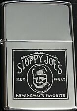 ZIPPO 2004 SLOPPY JOE’S KEY WEST POLISHED CHROME LIGHTER SEALED IN BOX 562F picture