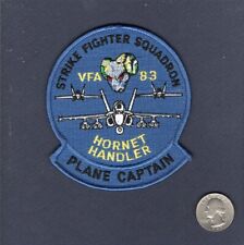VFA-83 RAMPAGERS PC Plane Captain US NAVY F-18 HORNET Handler Squadron Patch picture